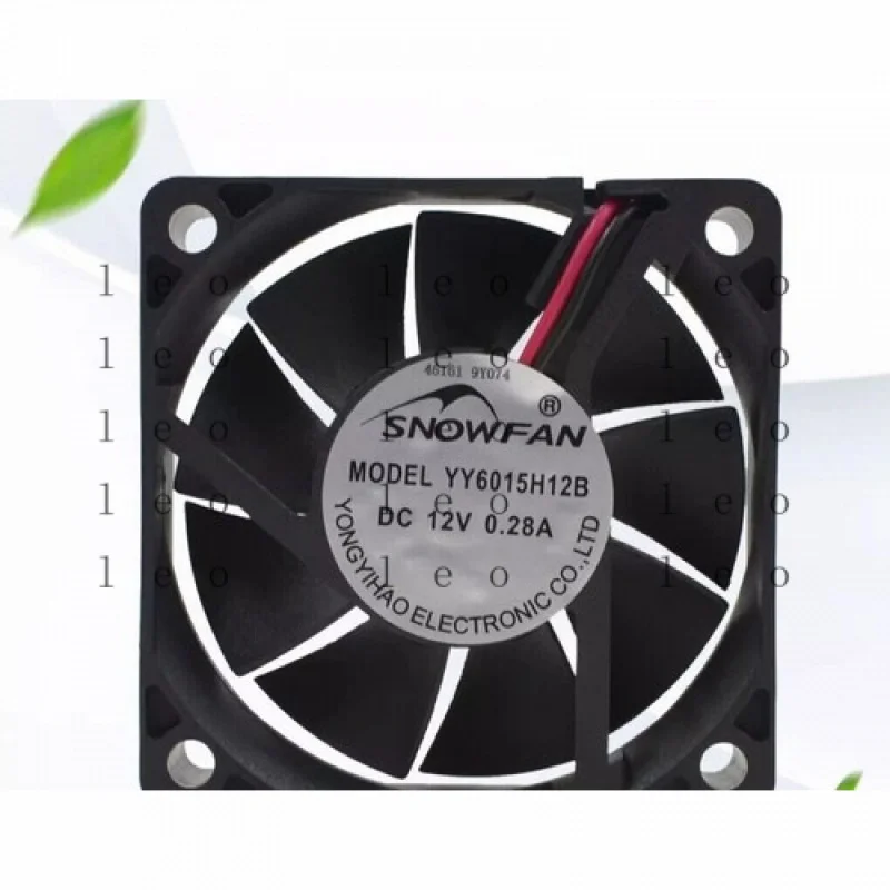 

AA for SNOWFAN YY6015H12B DC12V 0.28A 2-wire cooling fan *cc