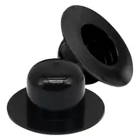 Tapón de drenaje de piscina de 1 piezas, tapón de agujero de filtro de bomba, tapón de agua duradero, grueso, azul/negro