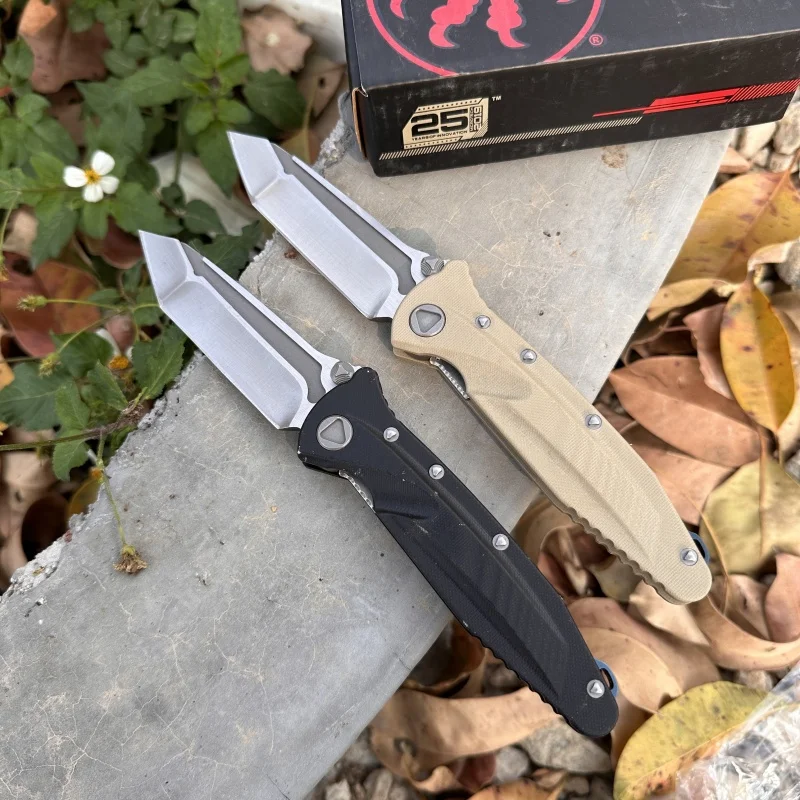 

Нож для охоты на открытом воздухе, лезвие из стали D2, для кемпинга, выживания в дикой природе, самообороны, многофункциональный нож для резьбы, подарок для мужчин