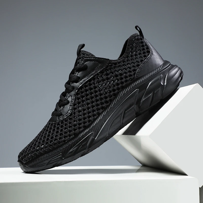 

YRZL Men Casual Lightweight Sneakers Breathable Running Shoes for Men Comfortable Walking Shoes Non Slip Athletic Size 39-49