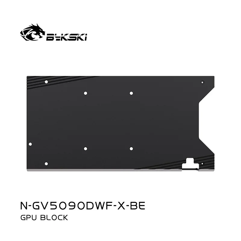 Bykski GPU Blok voor GIGABYTE RTX5090D GAMING/WINDFORCE OC 32G Grafische Kaart PC Waterkoeling Koperen Radiator N-GV5090DWF-X