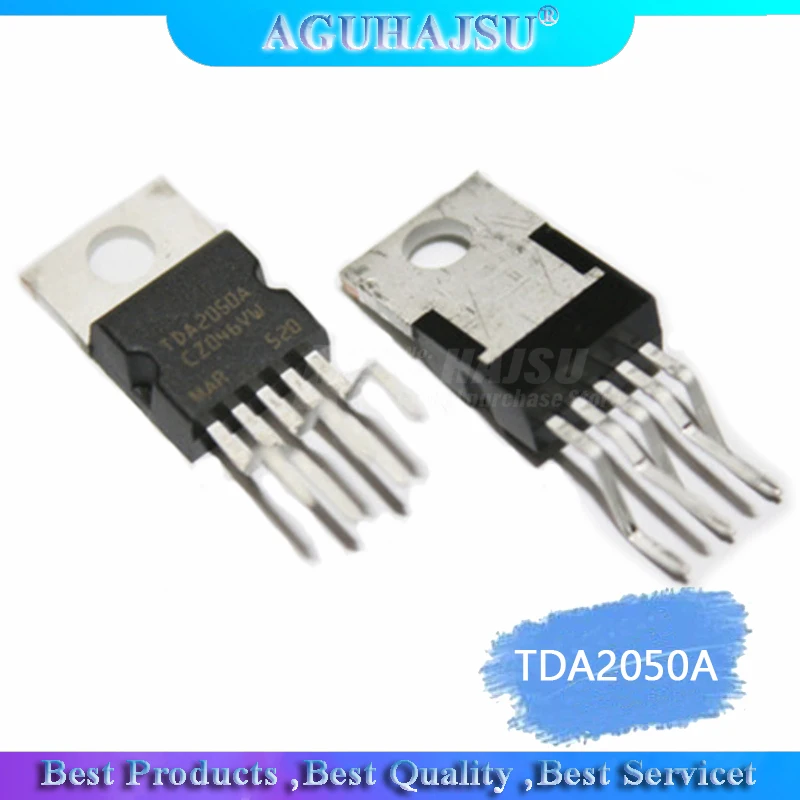 5PCS TDA2050A TO220-5 TDA2050 TO220 new Amplifier chip audio power amplifier IC