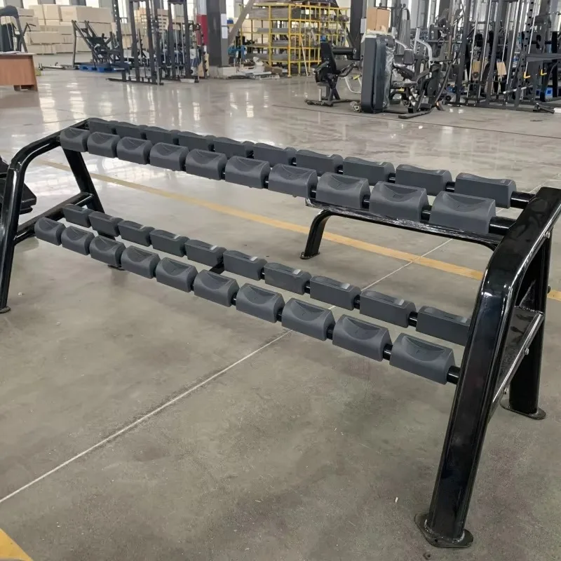 

High-Quality Dumbbell Rack with Matching Dumbbell Set - Fitness Equipment for Gym & Home Bodybuilding, Sturdy Storage