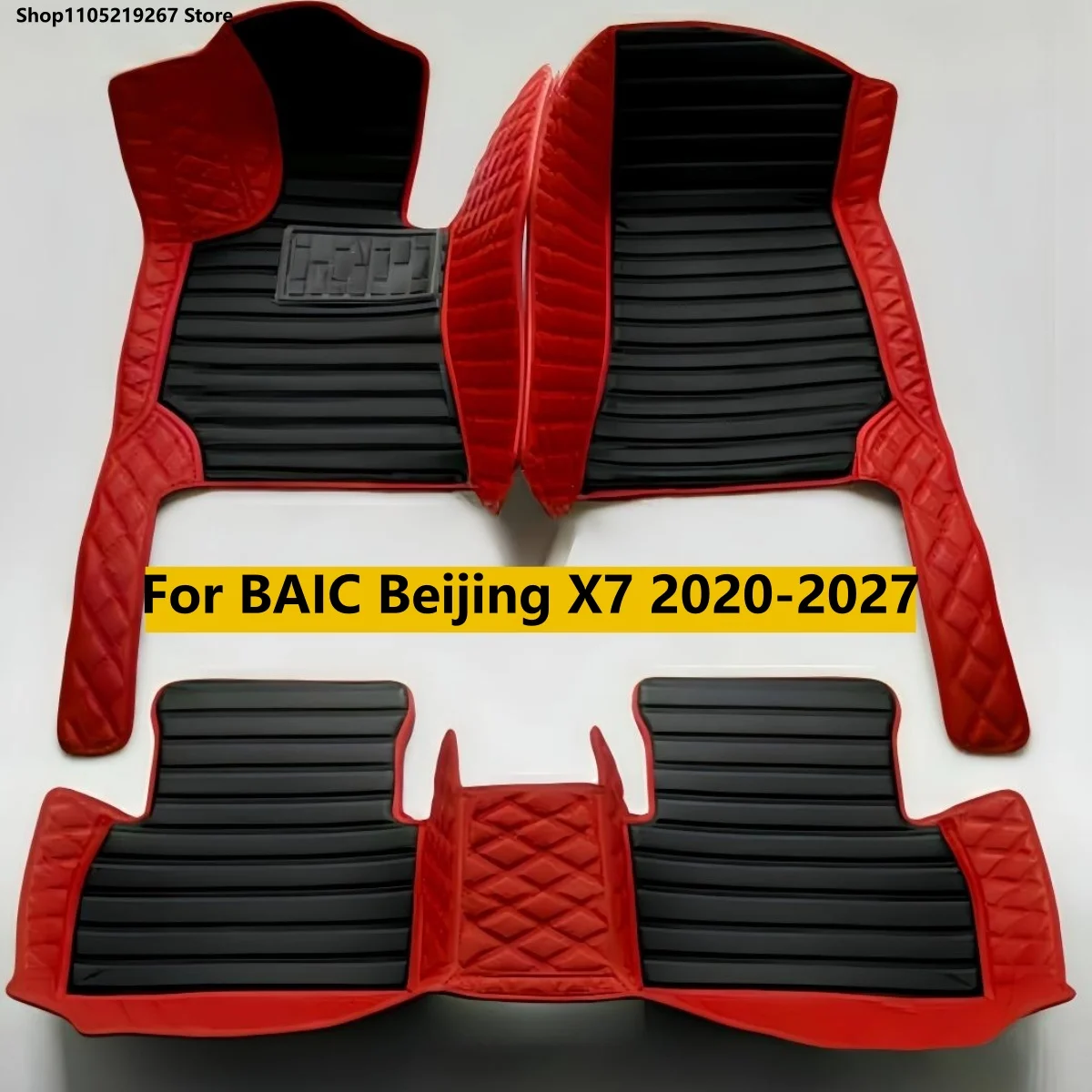 

Custom Car Floor Mats For BAIC Beijing X7 2020 2021 2022 2023 2024 2025 2026 2027 Auto Carpets Foot Coche Accessorie