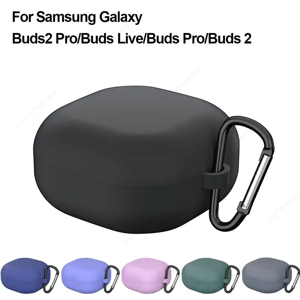 For Samsung Galaxy Buds 2 Pro Case For Samsung Buds Pro Live FE Case Soft Silicone Cover Galaxy Buds2 Pro Buds live Capa Funda