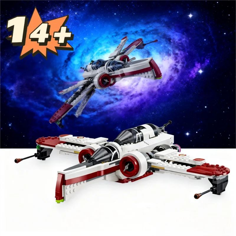 Galaxy 497 pièces MOC 75402 ARC-170 blocs de construction Starfighter modèle de bataille étoile briques jouets pour enfants cadeaux d'anniversaire de noël