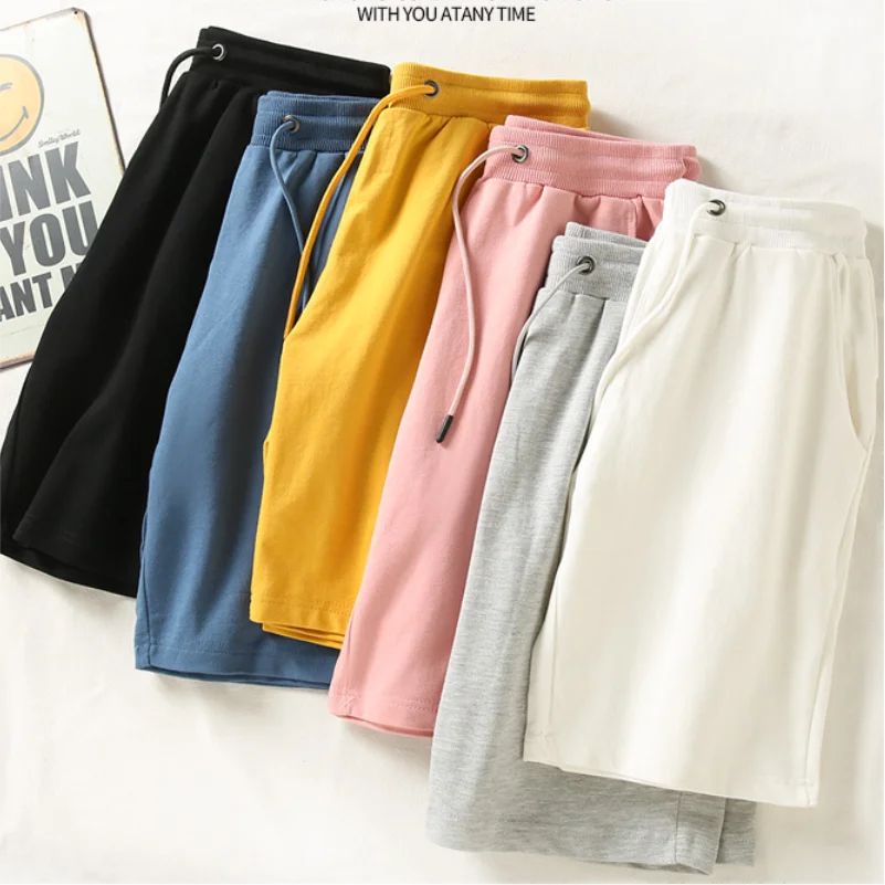 Summer Casual Short Customized 100% Cotton Short Pant Embroidery Company Team Logo Comfortable Pant Printing Personality Pattern