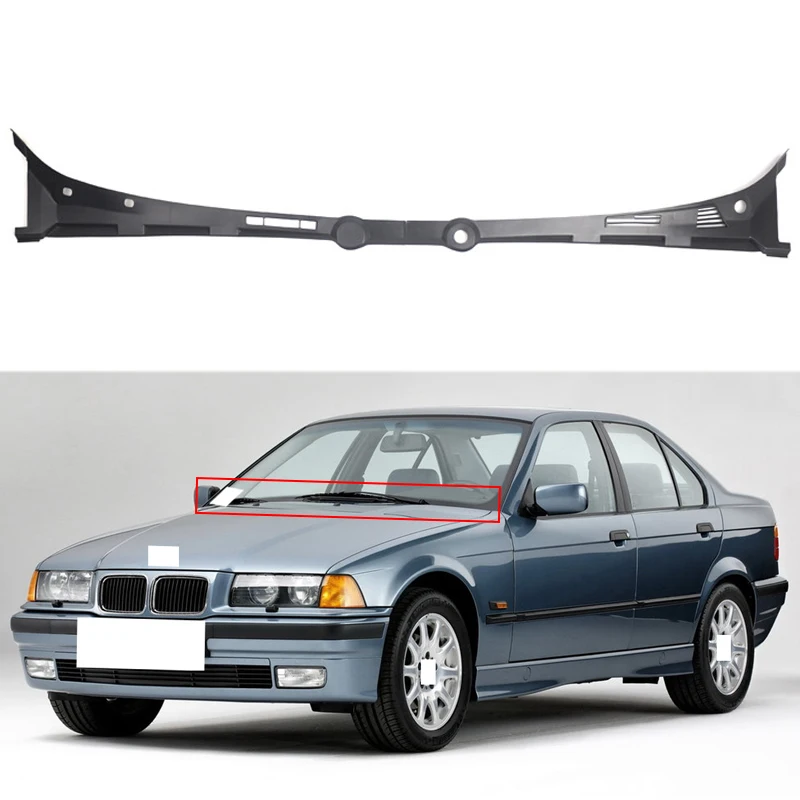 

For Bmw E36 Four-door 1992-1998 Version Hood Water Deflector Windshield Wiper Plate Panel De Delantero Para Wiper Cover
