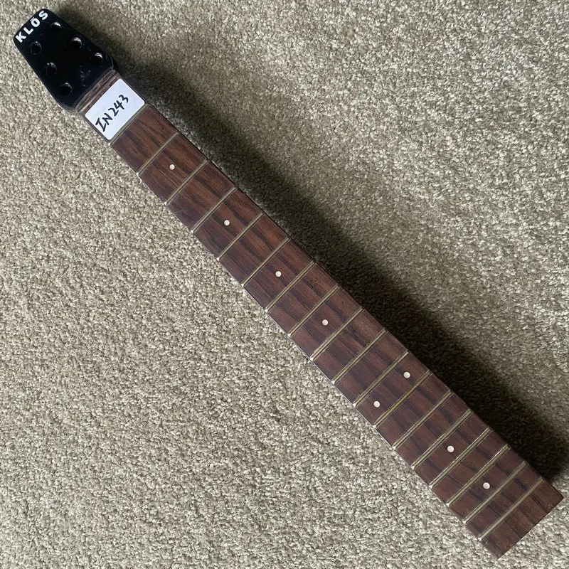 IN243 Genuine Klos 6 String Electric Guitar Neck 18 Frets 628mm Scales Length Special Design for Mini&Travel Guitar