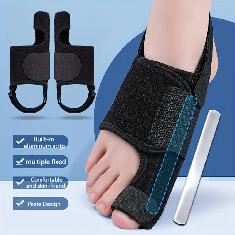 Toe Thumb Valgus Orthopedic Band Adjustable Spring Support Correction Belt Foot Strap Protectors Fixed Sport Safety