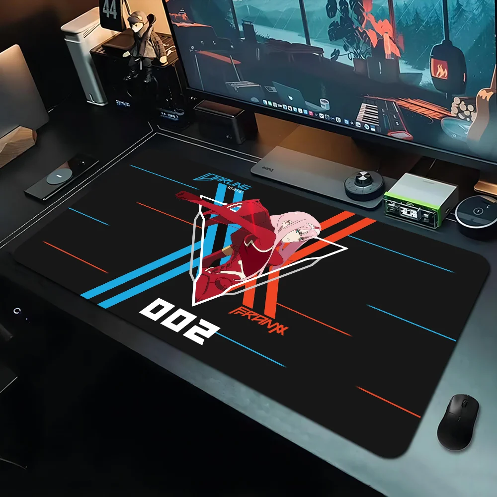 Zero Two Darling In The FranXX Anime Anti-Slip Table Mat Student Mousepad Gamer Computer Keyboard Games Pad For PC Mouse Carpet