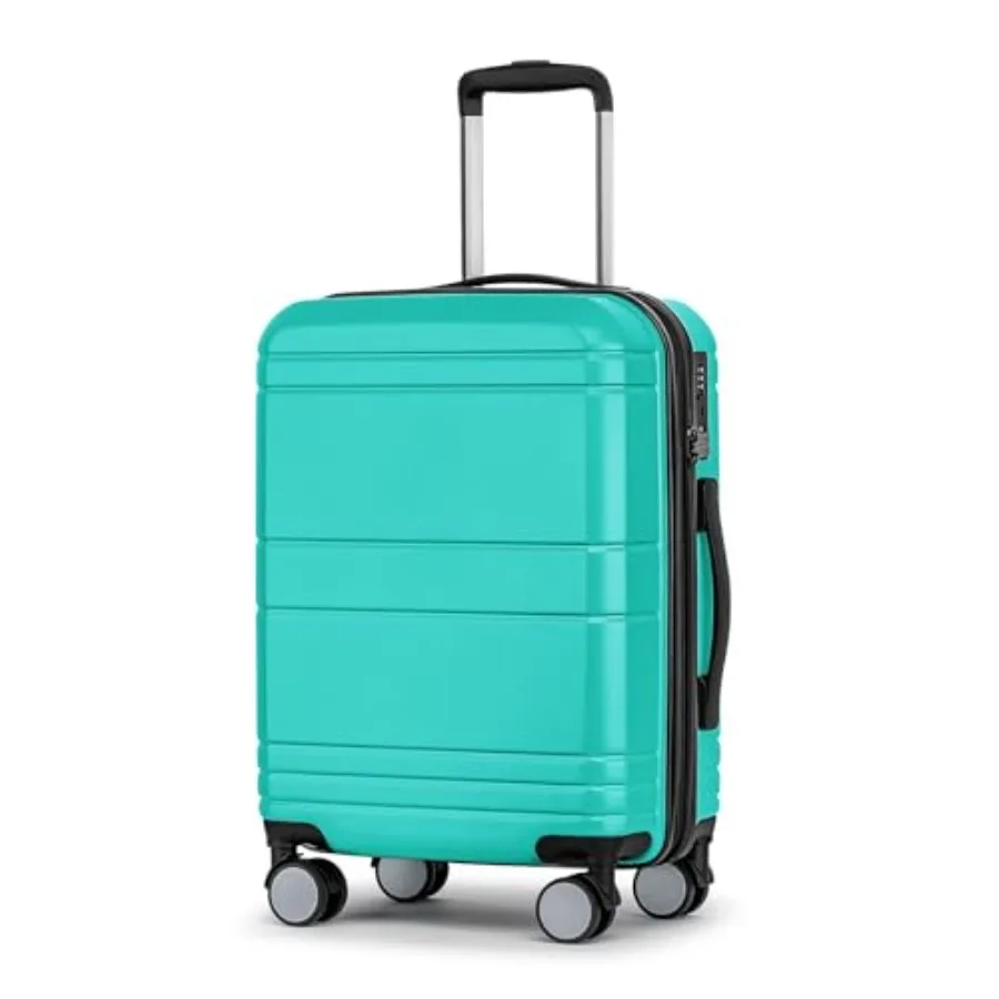 Carry On Luggage 22x14x9 Airline Approved, Hardshell Carry On Suitcase with Tsa Lock, Small Suitcases with Wheels, Travel Lugga