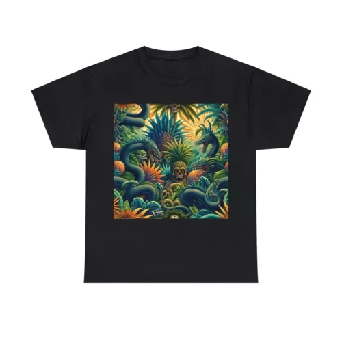 Tropical Nightmare Grotesque Serpent Summer Streetwear Tee T-shirts For Men Clothing Women Short Sleeve Tees