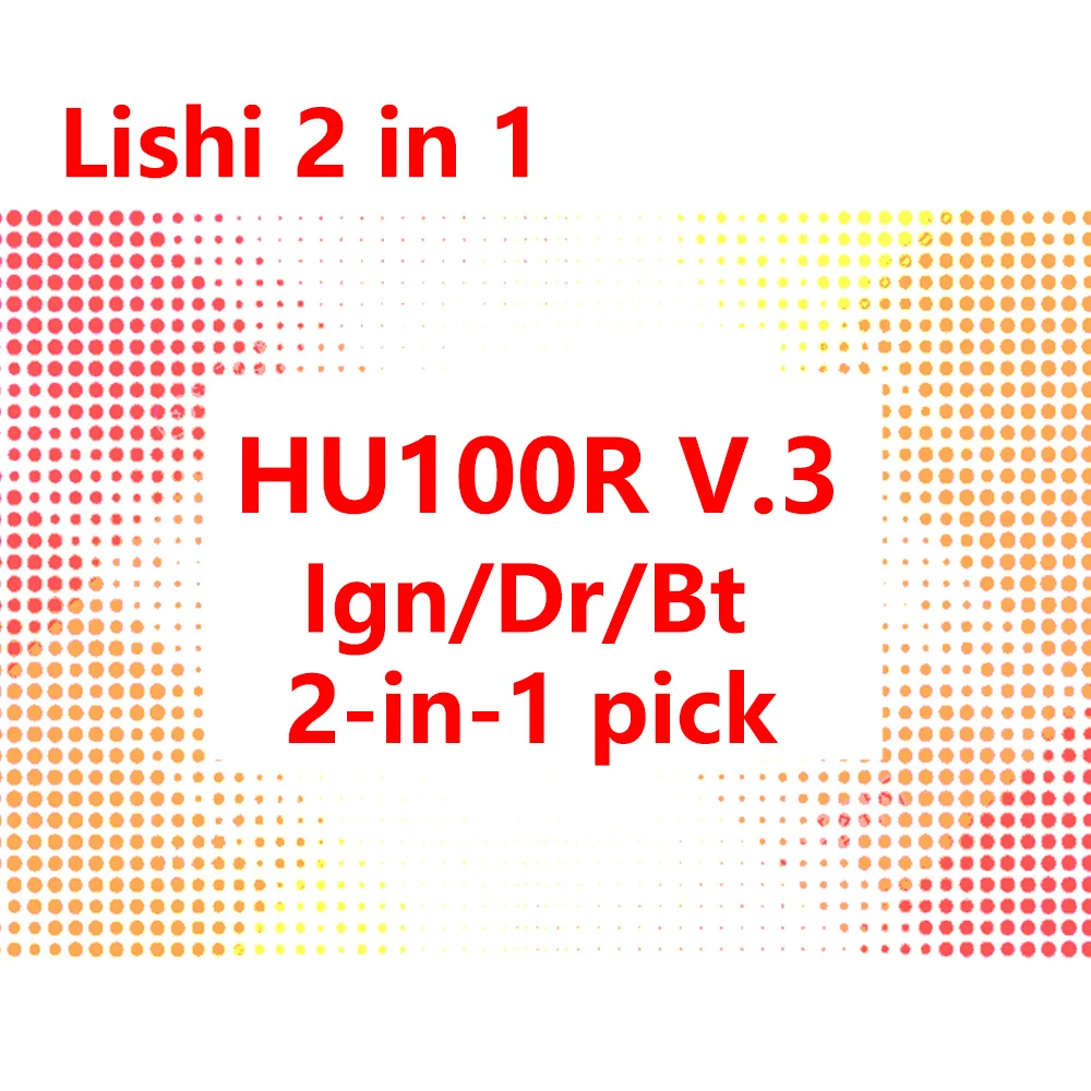 

Lishi 2 in 1 HU100R V.3 Ign/Dr/Bt HU100 R 2in1 tool for BMW