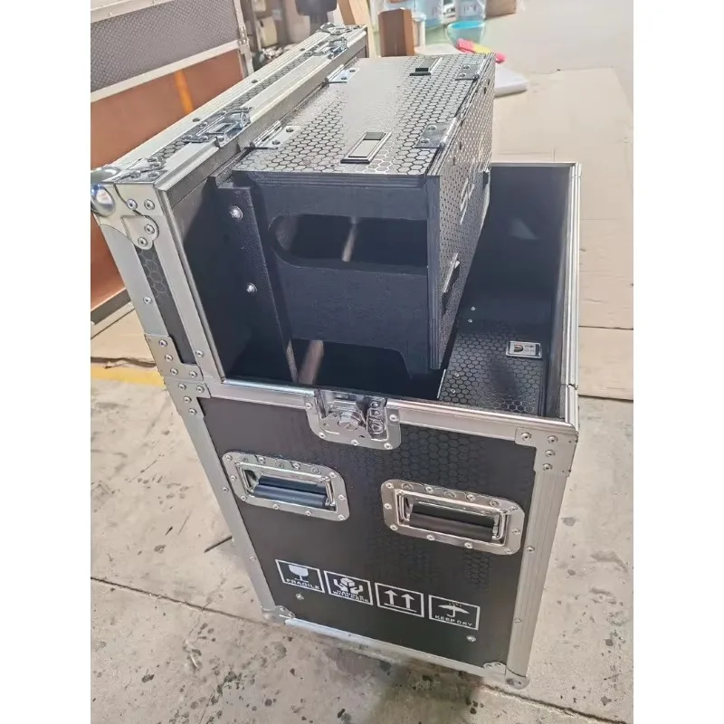 Hydraulic Flight Road Flip Case With Computer Rack For SQ5 Digital Mixer
