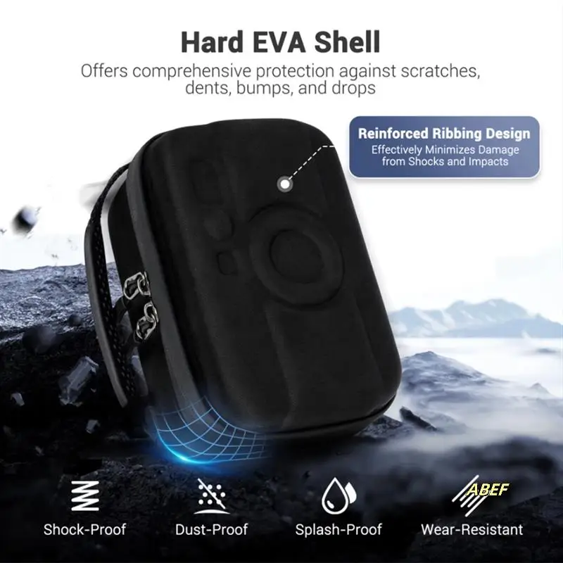 حقيبة سفر متينة للكاميرا لـ Fuji Instax Mini EVO، Sony A6700، نماذج Canon أكثر مثالية للمصورين