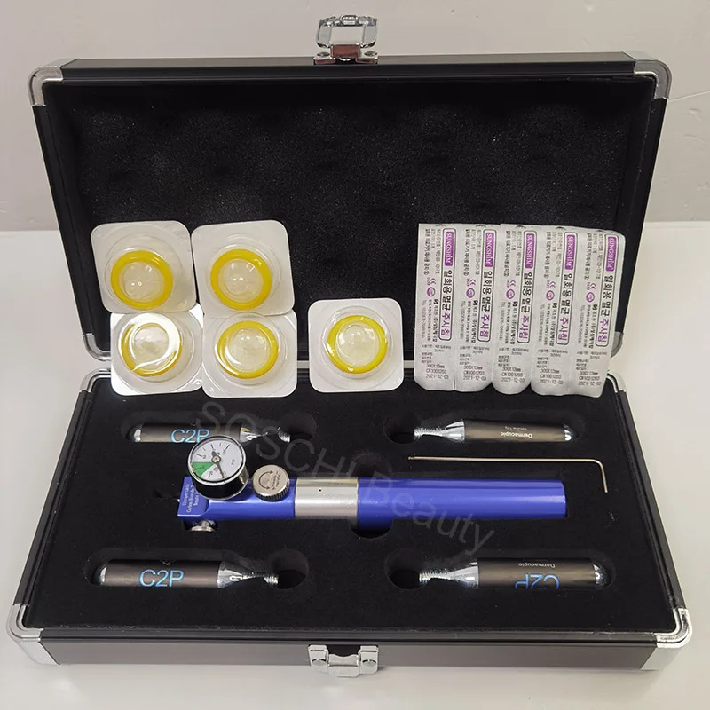 Handheld Cdt Carboxytherapy Device Co2 Skin Rejuvenation Carboxiterapia Maquina Facial Machine for Eyes Dark Circles Reomoval