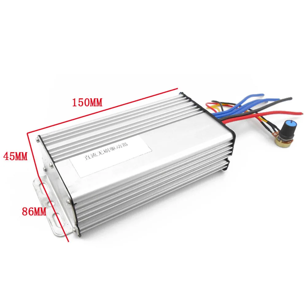 18V 24V 36V 48V 30A 1650W DC Brushless Motor Speed Controller Regulation Switch Driver Board Motor Electric Governor No Hall