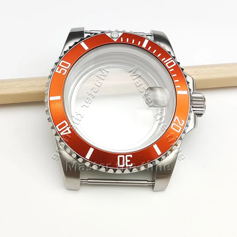 لحركة NH35/36 اليابانية غطاء سفلي شفاف ملحقات الساعة حافظة ساعة رجالية حافظة من الفولاذ المقاوم للصدأ مناسبة