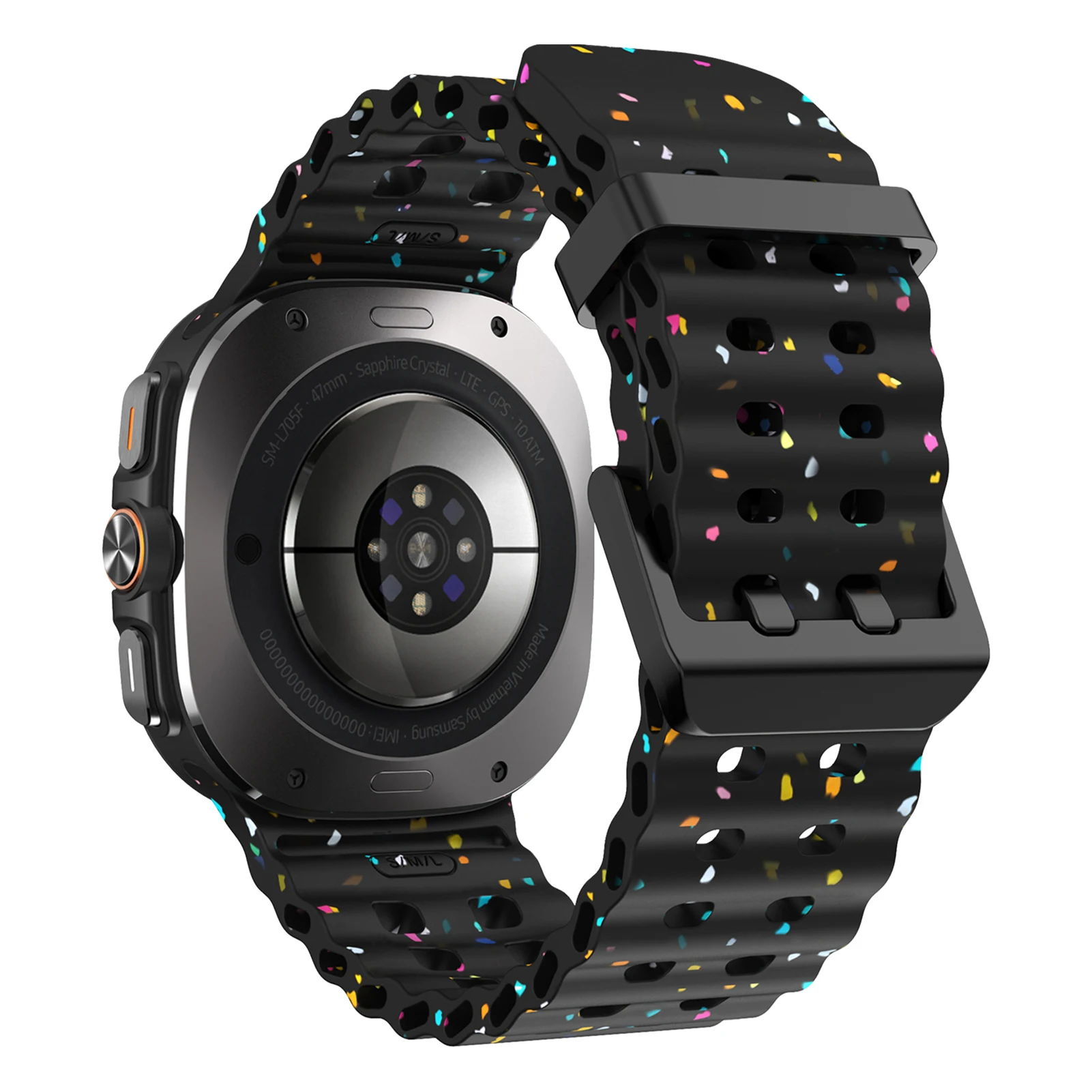 أشرطة لساعة سامسونج جالاكسي الترا 47 ملم إكسسوارات رياضية بديلة للمعصم سوار كوريا جالاكسي ساعة 7 8 Ultra Band #3