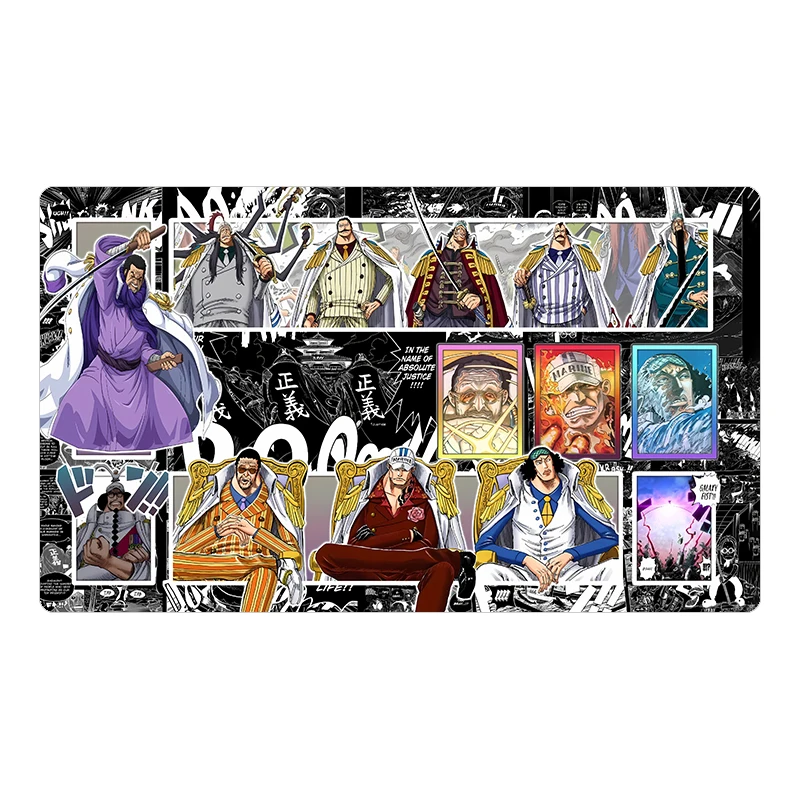 60*35*0.2cm Diy OPCG One Piece Dedicated Battle GAME Card Mat Nika Luffy Ace Zoro Hancock Kaidou Gift Toy Game Anime Table Mat