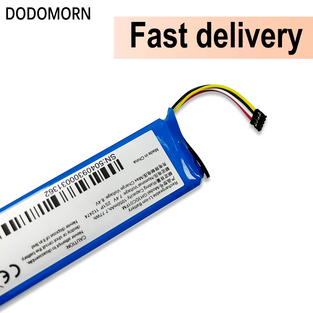 DODOMORN 100% جديد 1050mAh GH3DC01FM بطارية عالية الجودة ل FIMI النخيل 1 جيب Gimbal كاميرا سلسلة في المخزون تسليم سريع