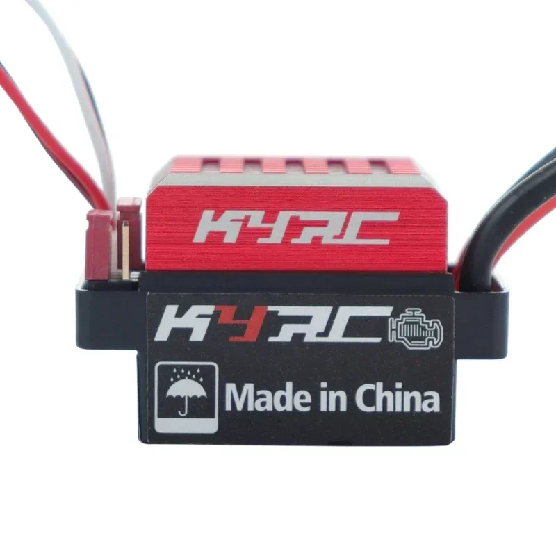 NEEBRC 60A Brushed ESC with Cooling Fan for 1/10 RC Car Axial SCX10 90046 Traxxas Trx4 Wltoys Tamiya 540/550 Brushed Motor