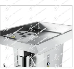 Industrial Heavy Duty High Capacity Meat Grinder Fresh Frozen Food Grade Stainless Steel 1 Year Warranty