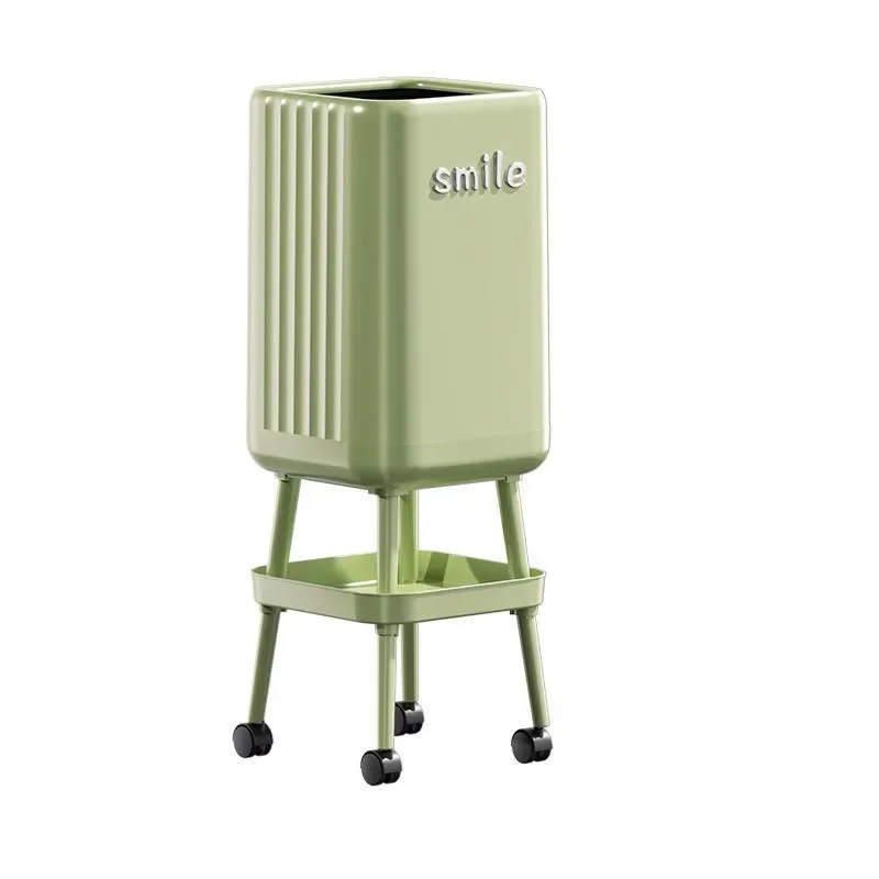 Tall Bathroom Waste Bin Large Capacity Removable Lid Multi Functional Storage Sanitary Bucket for Household Toilet Use