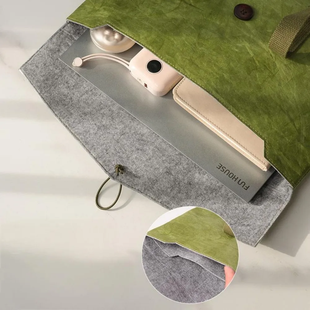 14.5 Inch Handbag Laptop Sleeve Case Protective Design Handbag Style for Man Women Notebook Case Laptop Accessories，Briefcase