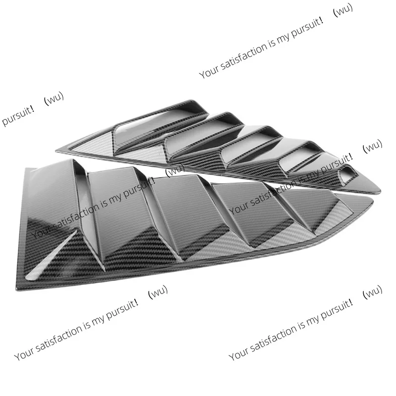 Suitable for 09-22 Chevrolet Camaro rear triangular blinds decorative sequins