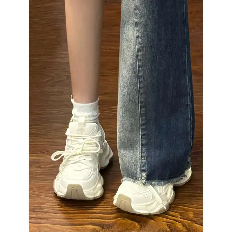 

Sports shoes for women in the summer of 2025 fashionable and versatile trendy and breathable thin dad shoes