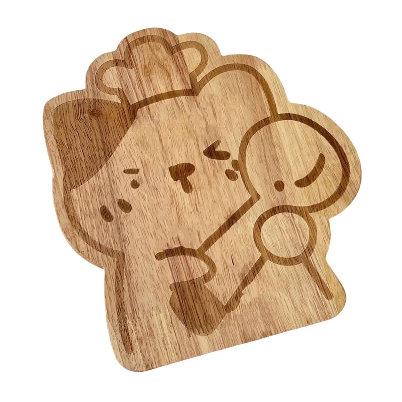 Wooden Cutting Board Cheese Board Kitchen Baking Tools Serving Tray Multipurpose Wood Bread Board for Carving