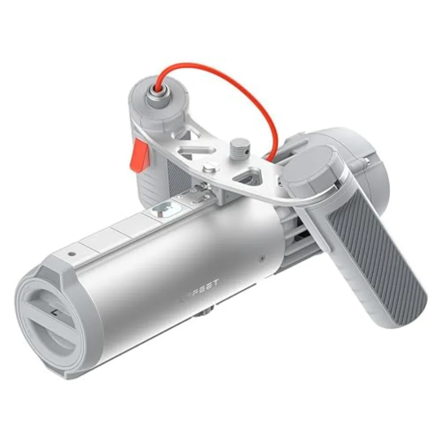Underwater Scooter for snorkeling, swimming pool, and scuba diving; ABS plastic body in blue; 4 speed modes, 60 min runtime, 20