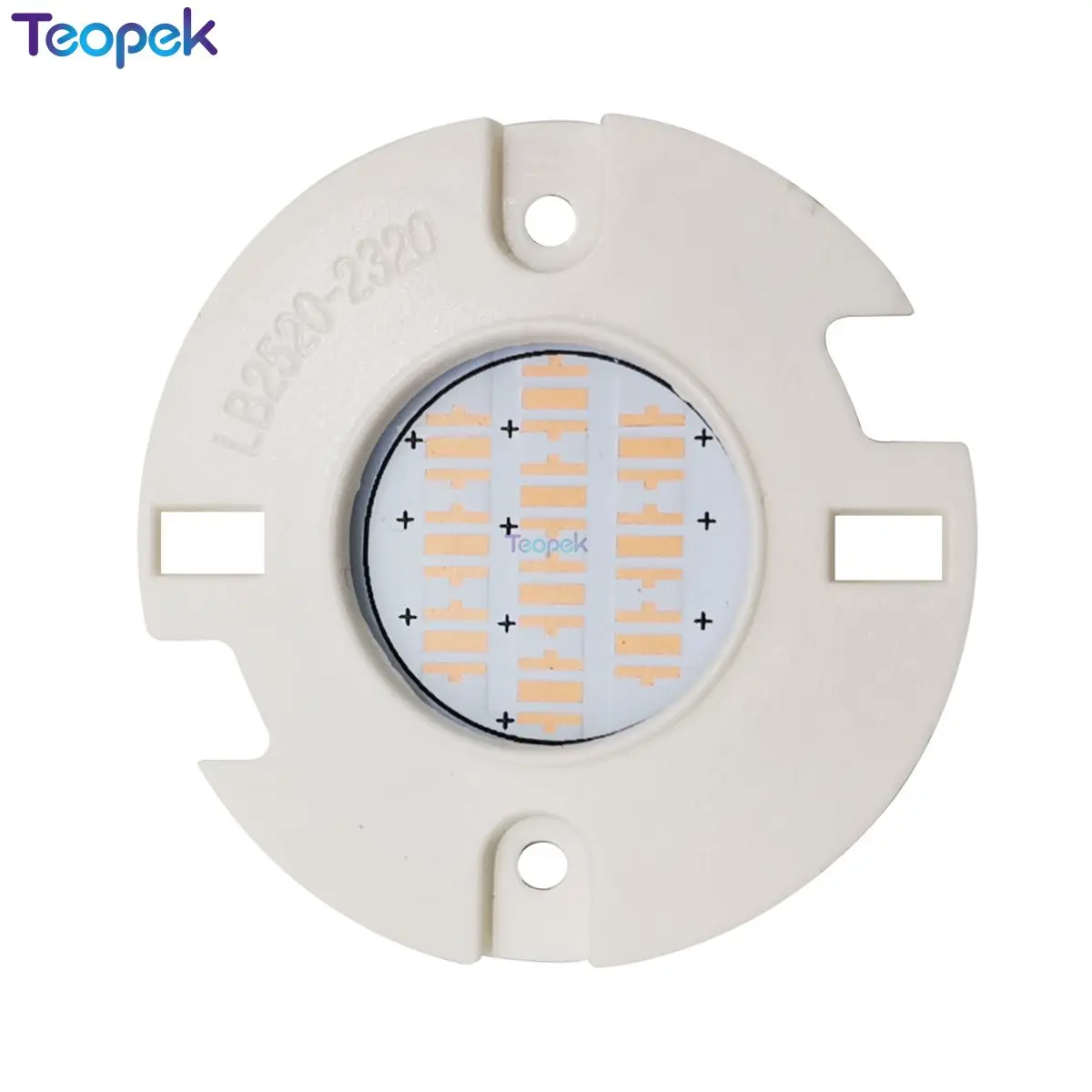 30W XP-E2 Photo Red 660nm Far Red 730nm 10 LEDs Multichip COB Light DC 20-25V 1A Cooper Thermal Separation Lase