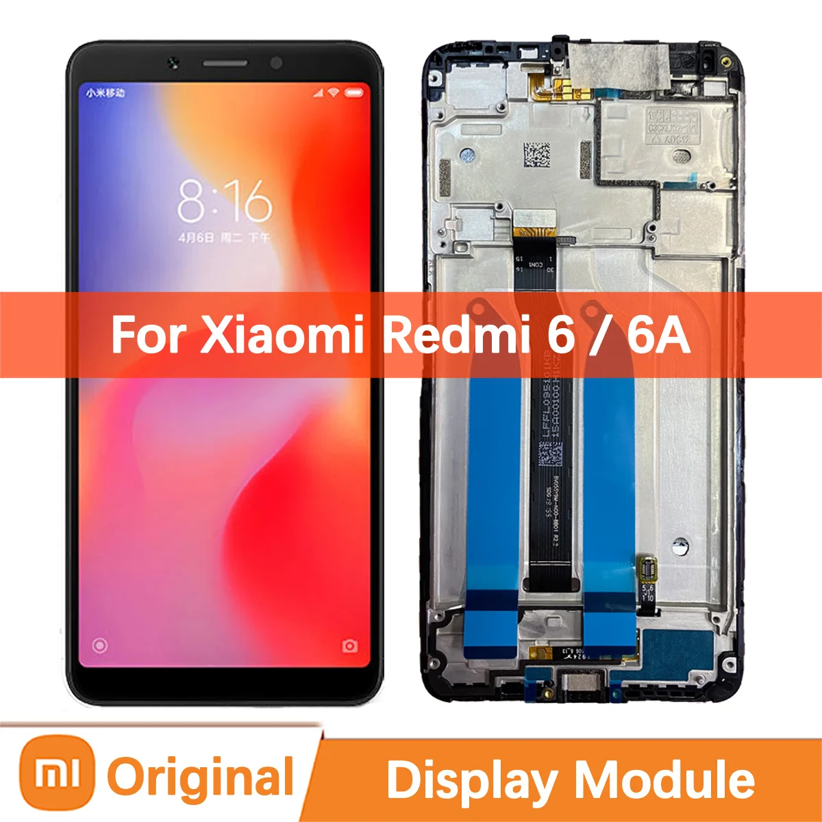 

ЖК-дисплей 5,45 дюйма для Redmi 6, сенсорный экран с дигитайзером, детали для M1804C3DG M1804C3DH M1804C3CH M1804C3CI Xiaomi 6A Hongmi, оригинал