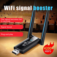 USB Wifi Repeater 300M Wi-Fi Signal Booster 2.4G Wireless Extender 2 Antenna Long Range Wi Fi Adapter For Desktop PC Laptop