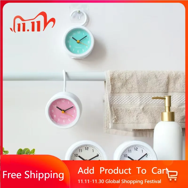 

Simple Korean Wall Clock Silent Designer Interior Aesthetic Living Room Clock Wall Cartoon Creative Horloge Murale Decoration