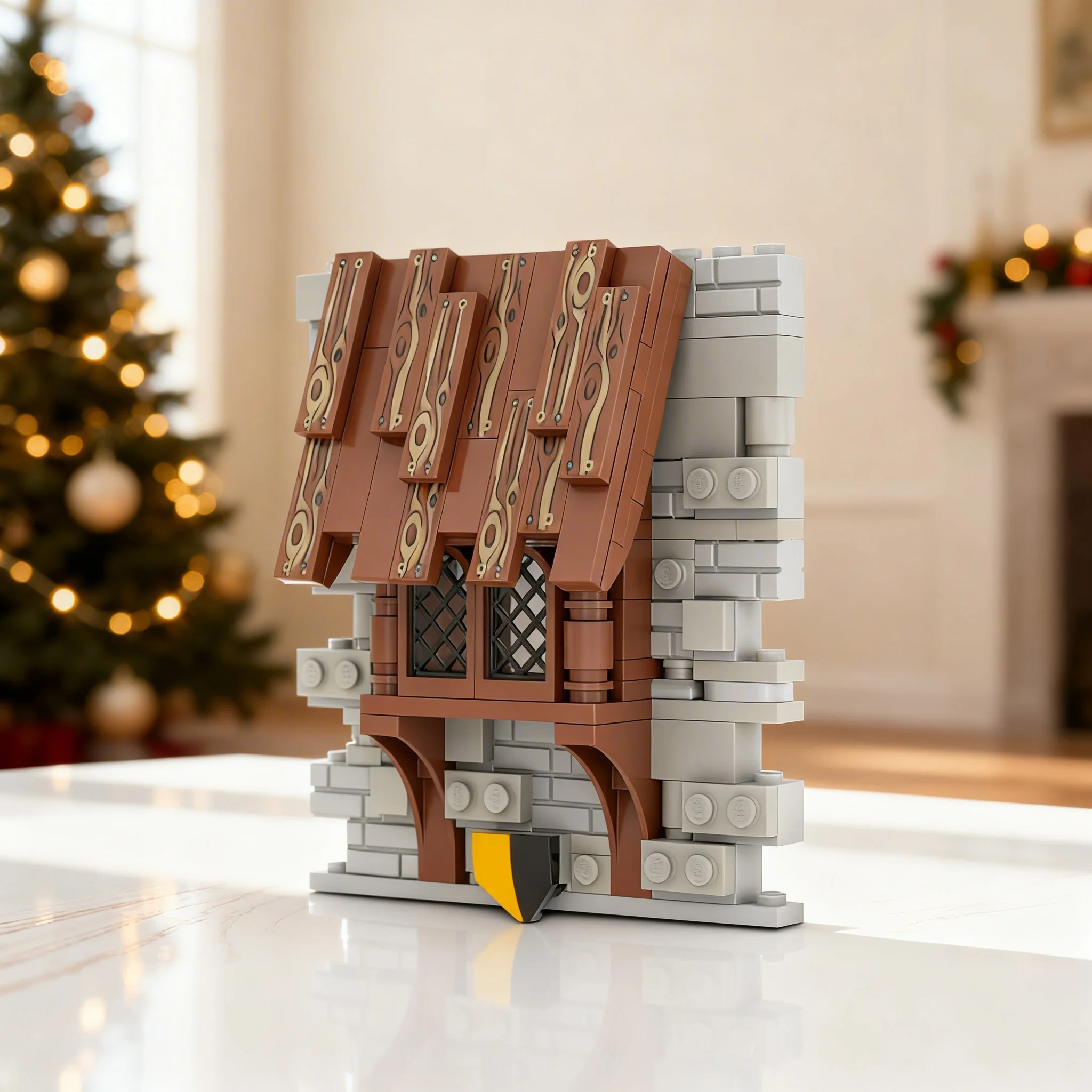 139pcs MOC Medieval Window Castle Collectible Building Blocks Construction Collector Kit Series Challenge Toy Gift For Adults