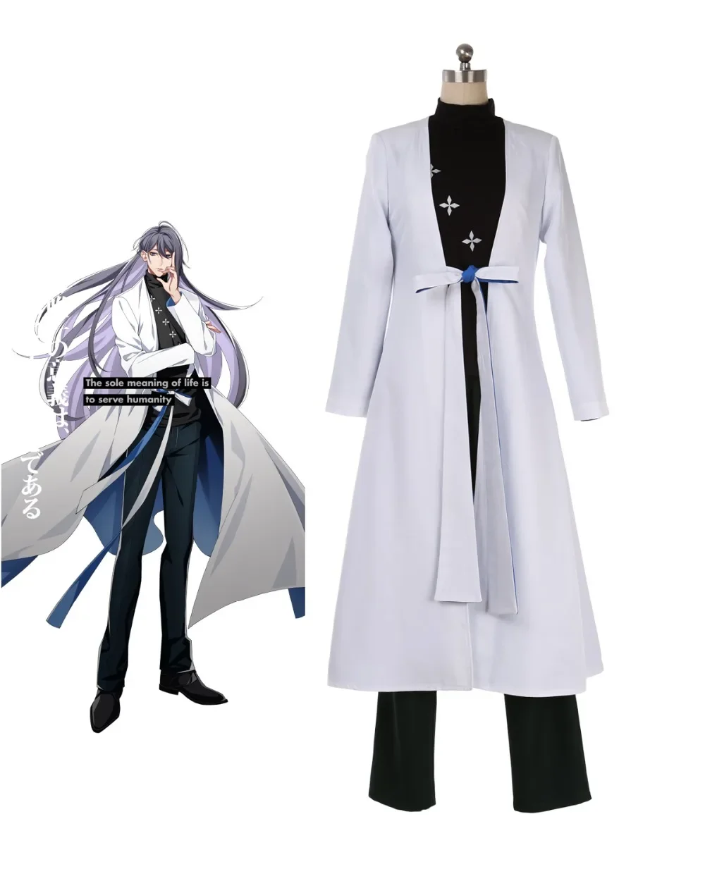 Division Rap Battle Jinguji Jakurai Hypnosis Mic ill-DOC Matenro Cosplay Costume Custom Made Full Set