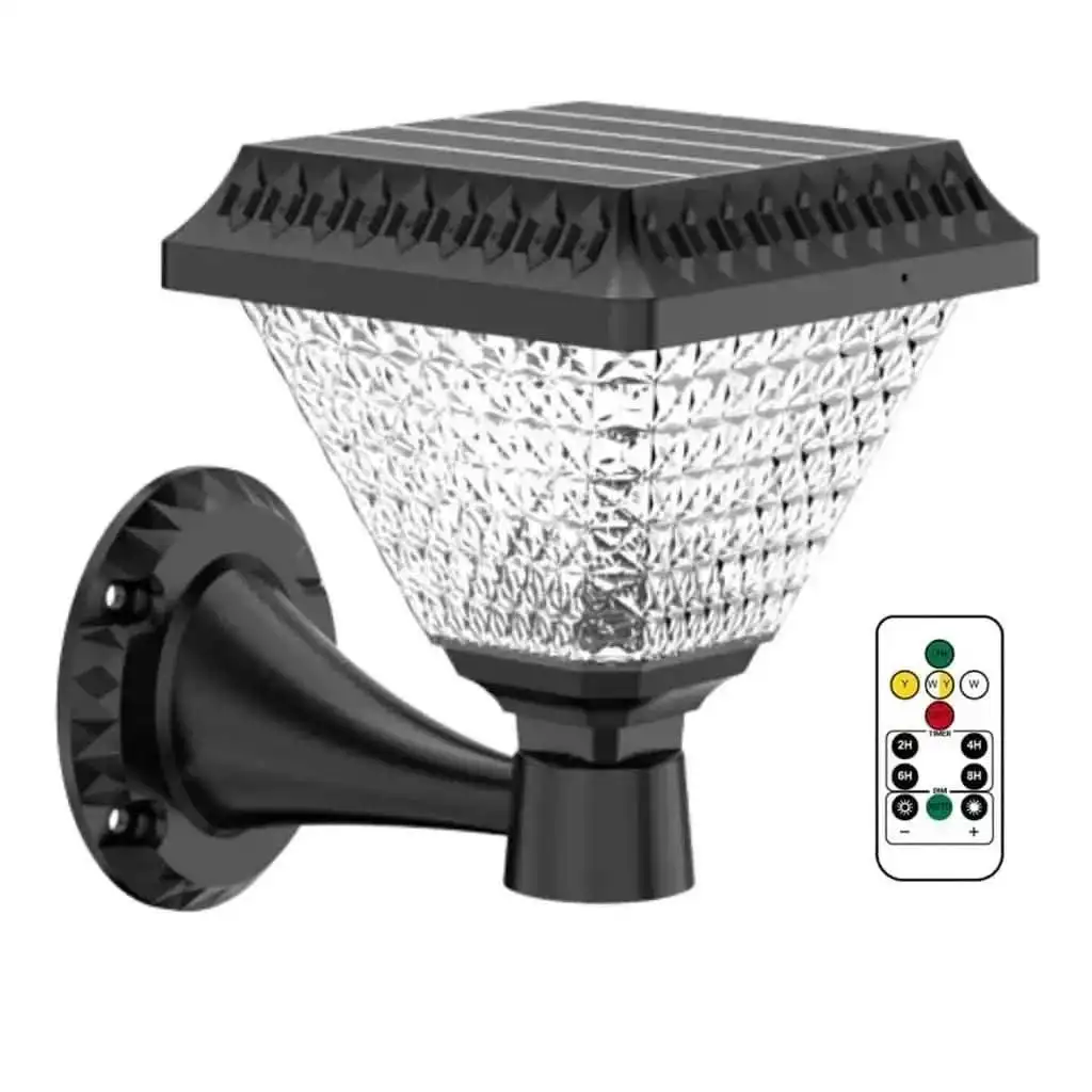 chaoyidian-homehop-10w-led-ソーラー屋外壁ランプ-防水-自動オン-オフ-rgb点滅-家庭菜園や柱に最適