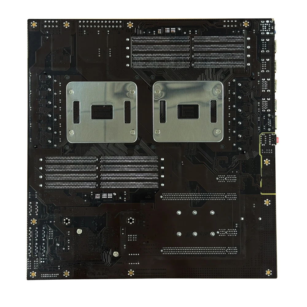 Armazém brasil x99 placa-mãe cpu dupla lga 2011-3 soquetes duplos c612 chip mainboard sata3 8 * ddr4 m.2 nvme intel xeon e série ai