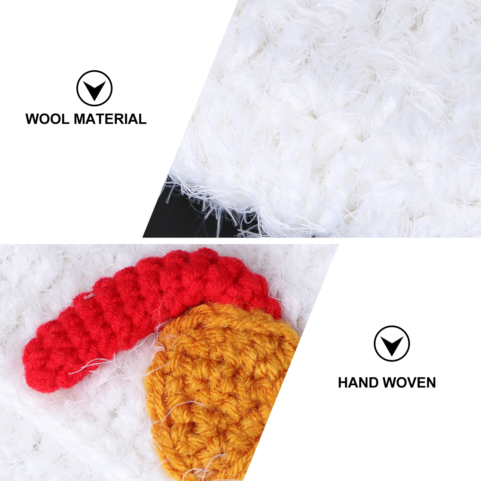 

Newborn Chicken Hat Crochet Knitted Photo Prop Infant Outfit Baby Photography Studio Accessory Gift For Baby Shower