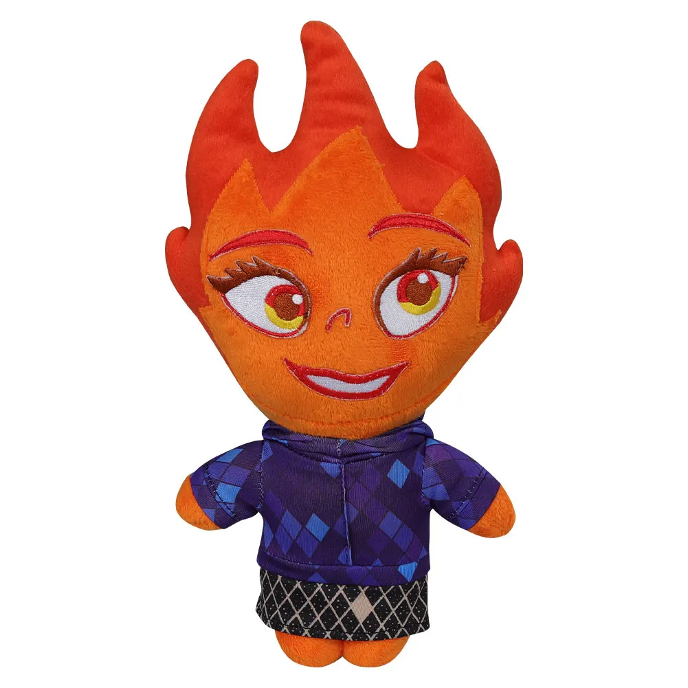 Fire Ember Cosplay Plush Toys Plush Cartoon Soft Stuffed Dolls Mascot Costume For Kids Halloween Birthday Xmas Gift