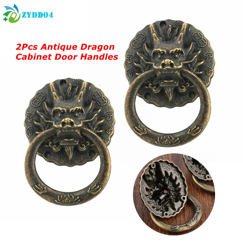 ●2Pcs Antique Bronz…