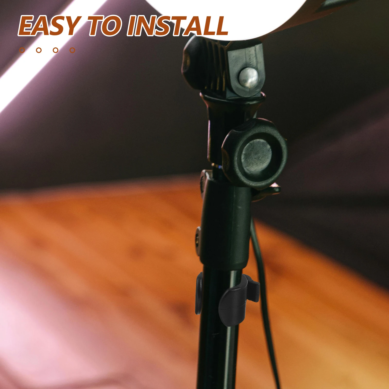 

30pcs Live Broadcast Accessory: Cable Organizer Clip For Mic Stand 20Mm Audio Data Cable Holder For Phone Tripod Selfie Stick