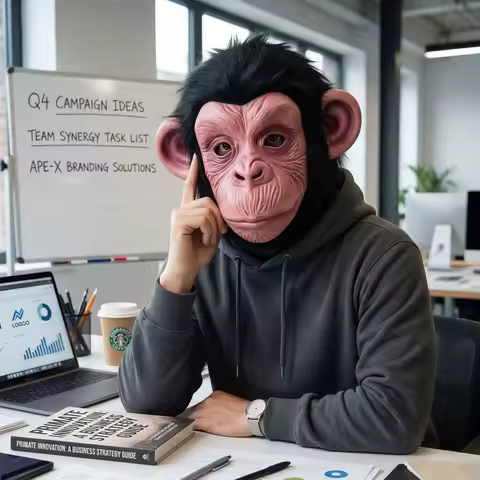 Funny Latex Monkey Mask For Costume Party Halloween Carnival Cosplay Prank Novelty Animal Face With Hair