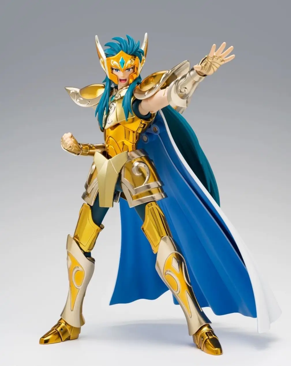 

In Stock Saint Seiya Saint Clothes Myth EX Gold Aquarius Kami First Edition and Rebirth Edition Collection Gifts Model