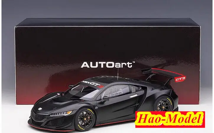 AUTOART 1/18 For NSX HONDA NSX GT3 2018 Model Car Diecast Metal Ornaments Toys Boys Birthday Gifts Hobby Display Collection