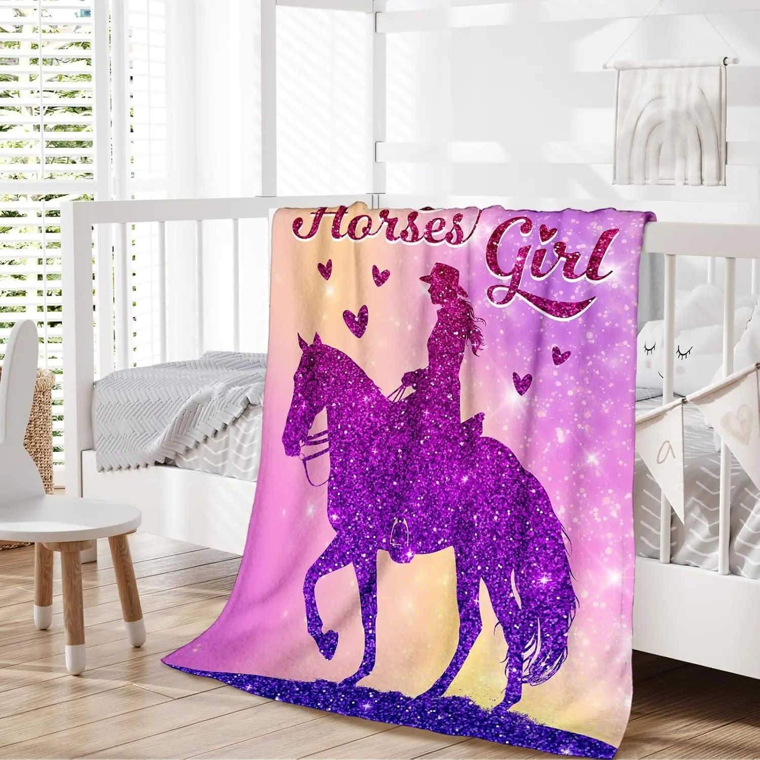 

Kids Blanket Gift For Girls, pink Soft Flannel Blanket Sofa Bed Decorative Blanket 150X200CM 75X100CM